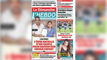 Voici la Une de Le Dimanche / L'Hebdo