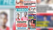 Voici la Une de Le Dimanche / L'Hebdo