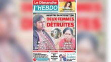 Voici la Une de Le Dimanche / L'Hebdo
