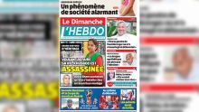 Voici la Une de Le Dimanche / L'Hebdo