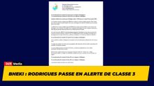 Bheki : Rodrigues passe en alerte de classe 3