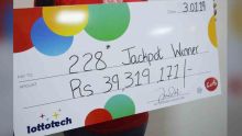 Loto : un chauffeur de Quatre-Bornes remporte Rs 39,3 millions