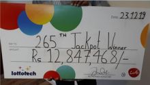 Loto : un habitant du Nord termine l’année en beauté avec Rs 12, 8 millions en poche