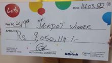 Loto : un Port-Louisien empoche Rs 9 millions