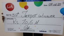 Loto : le gagnant des Rs 10,6 M ne pourra partager sa joie avec sa famille
