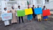 Port-Louis : manifestation de la Young Protection Society