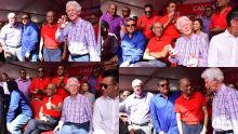 [En images] 1er-Mai : Les dirigeants de l'alliance PTr-MMM-ND déjà sur place à Port-Louis