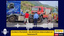 Accident à Montebello : des déviations mises en place sur l’autoroute M1