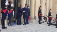France : Ramgoolam rencontre Macron
