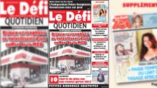 Voici la Une du Defi Quotidien de ce mardi 03 avril