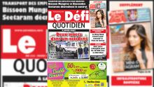 Voici la Une du Defi Quotidien de ce mardi 05 juin 2018