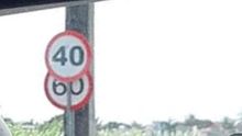 Petit-Raffray : panneau de limitation... à deux vitesses