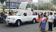 Visite du Pape François : voici la papamobile mauricienne
