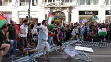 Tour d'Espagne : les manifestants envahissent le parcours dans le centre de Madrid