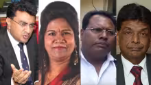 Yatin Varma, Balkissoon Hookoom, Prateebah Bholah, Raj Penthiah et Krishna Molaye expulsés du PTr