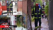 Avis de fortes pluies : 12 interventions effectuées par les pompiers