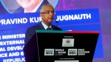 Pravind Jugnauth au lancement du World Artificial Intelligence Show 2018 : « L’intelligence artificielle aidera à améliorer le quotidien de la population »