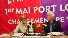 Réunion de l'alliance PTr-MMM : Ramgoolam et Bérenger face à la presse 