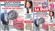 Voici la une du Défi Quotidien de ce Lundi 24 juillet 2023