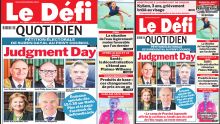 Voici la une du Défi Quotidien de ce Lundi 16 Octobre 2023