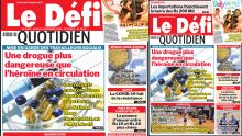 Voici la une du Défi Quotidien de ce Jeudi 16 Novembre 2023