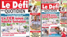 Voici la une du Défi Quotidien de ce Jeudi 11 Janvier 2024