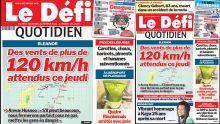 Voici la une du Défi Quotidien de ce Mercredi 21 Février 2024