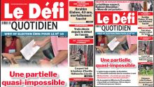 Voici la une du Défi Quotidien de ce Lundi 13 Mai 2024