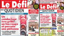 Voici la une du Défi Quotidien de ce Lundi 24 Juin 2024