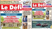 Voici la une du Défi Quotidien de ce Lundi 14 Avril 2025