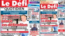 Voici la une du Défi Quotidien de ce Mercredi 14 Mai 2025