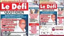 Voici la une du Défi Quotidien de ce Mardi 20 Mai 2025