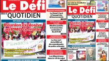 Voici la une du Défi Quotidien de ce Jeudi 03 Juillet 2025