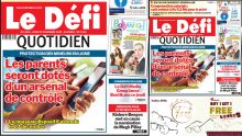 Voici la une du Défi Quotidien de ce Jeudi 27 Novembre 2025