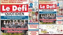 Voici la une du Défi Quotidien de ce Mardi 09 Decembre 2025
