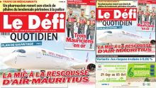 Voici la Une du Défi Quotidien de ce lundi 20 Septembre 2021