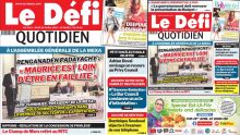 Voici la une du Défi Quotidien de ce jeudi 28 avril 2022
