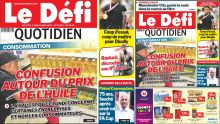 Voici la une du Défi Quotidien de ce lundi 16 Mai 2022