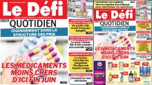 Voici la une du Défi Quotidien de ce mardi 17 Mai 2022