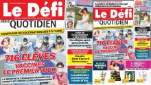Voici la une du Défi Quotidien de ce mardi 24 Mai 2022