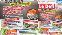 Voici la une du Défi Quotidien de ce mercredi 22 Juin 2022