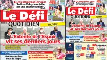 Voici la une du Défi Quotidien de ce mardi 09 Août 2022