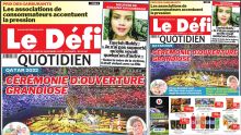 Voici la une du Défi Quotidien de ce lundi 21 Novembre 2022