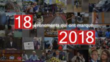 Rétrospective: 18 évènements qui ont marqué 2018