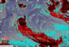 Météo : Fakir est devenue une forte tempête tropicale, l'alerte 2 maintenue 