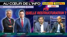Au Cœur de l’Info : Arvin Boolell et Shakeel Mohamed dans le studio de Radio Plus cet après-midi