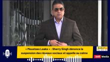 « Moustass Leaks » : Sherry Singh dénonce la suspension des réseaux sociaux et appelle au calme