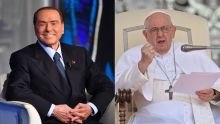 Le pape salue le tempérament énergique de Berlusconi