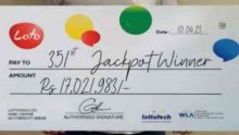 Loto : un habitant du Nord remporte Rs 17 millions 