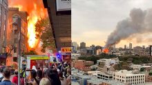 Sydney: un immeuble de sept étages en feu, l'incendie s'étend à d'autres bâtiments